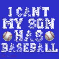 I Can't My Son Has Baseball Hoodie thumb 7