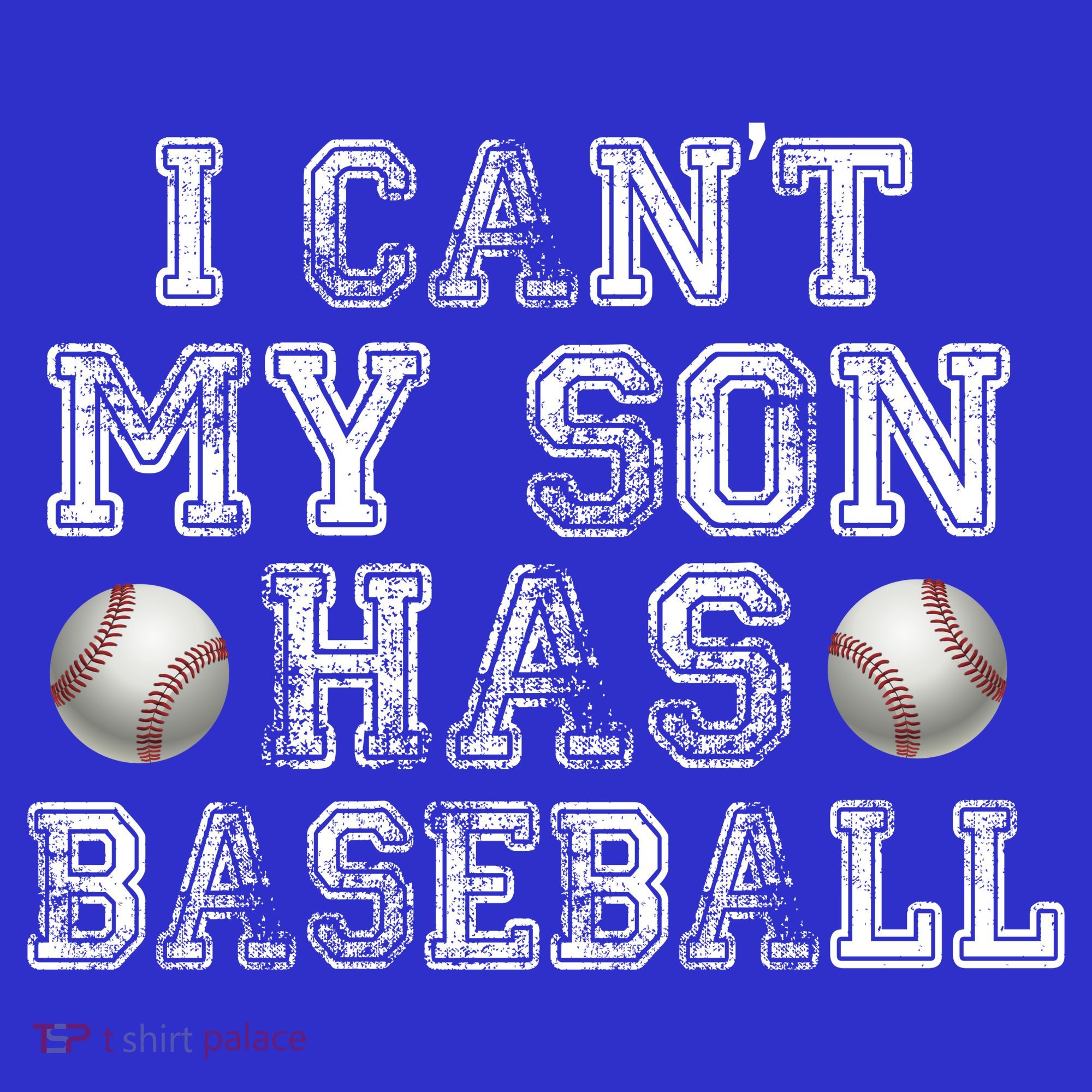 I Can't My Son Has Baseball Women's T-Shirt
