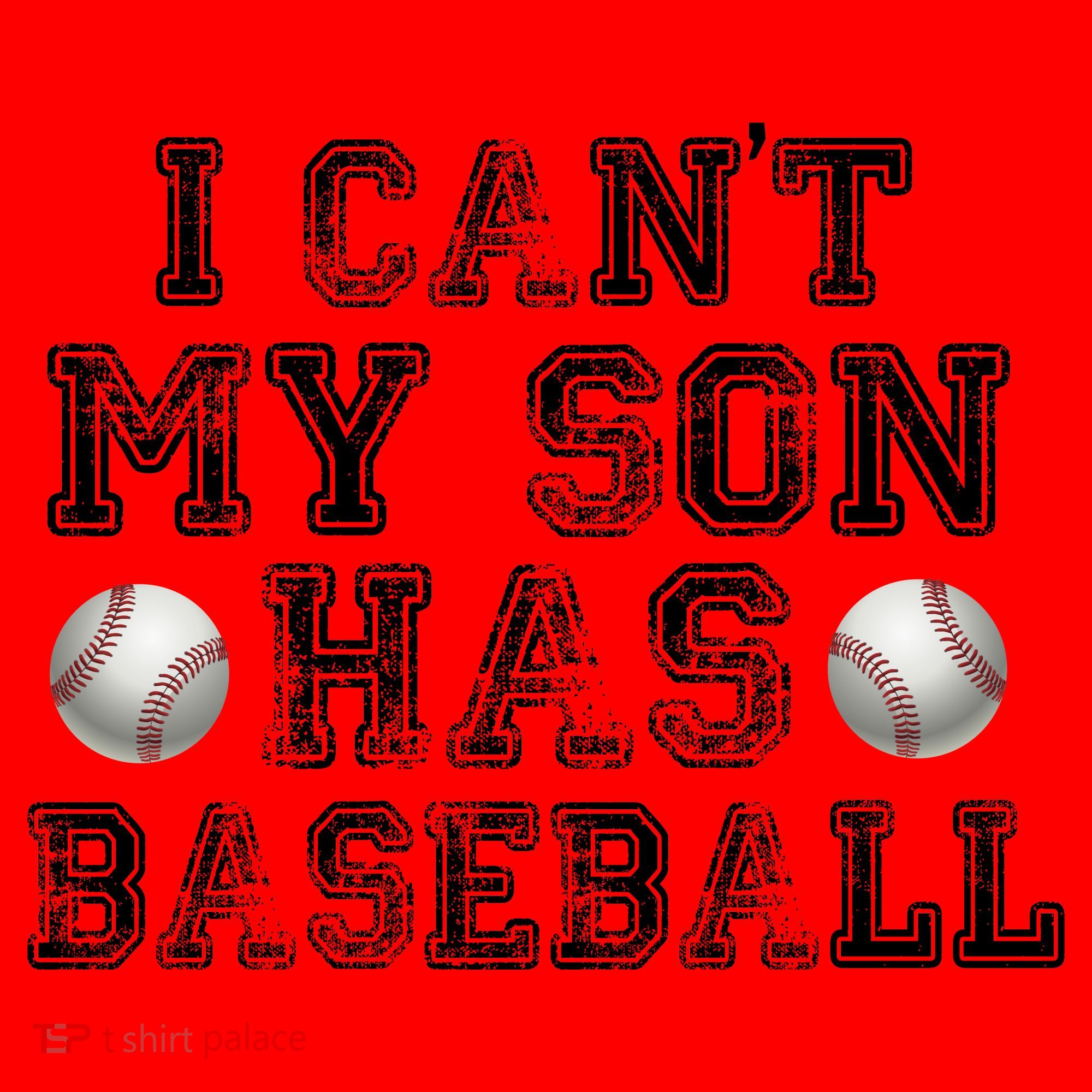 I Can't My Son Has Baseball Santa Hat