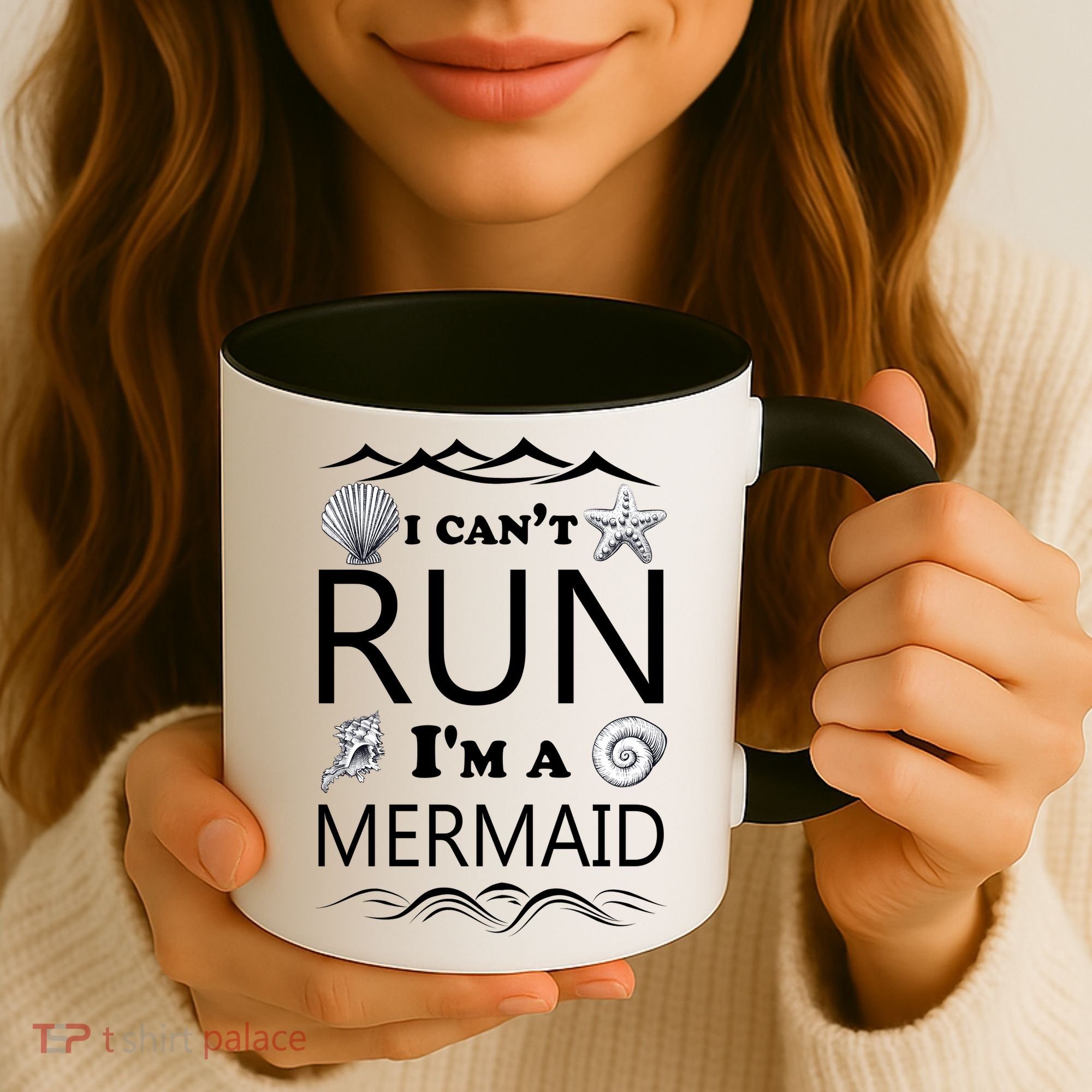 I Can't Run I'm A Mermaid Coffee Mug