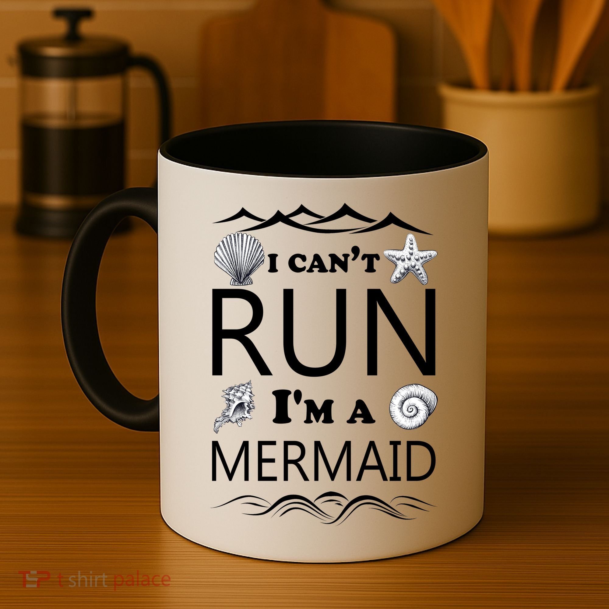 I Can't Run I'm A Mermaid Coffee Mug