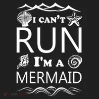 I Can't Run I'm A Mermaid Beanie thumb 2