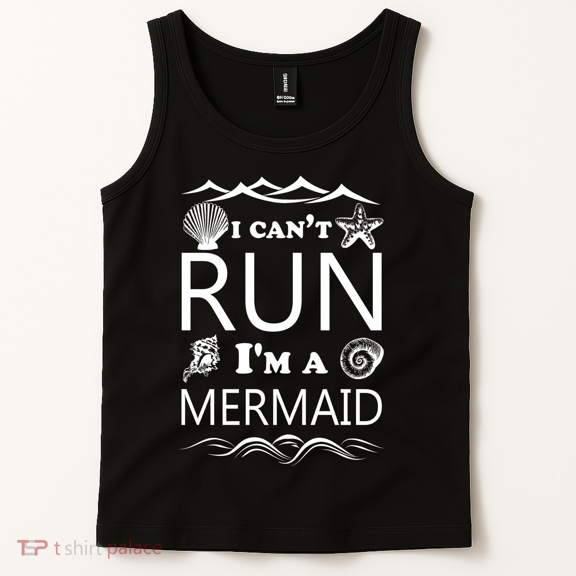 I Can't Run I'm A Mermaid Tank Top