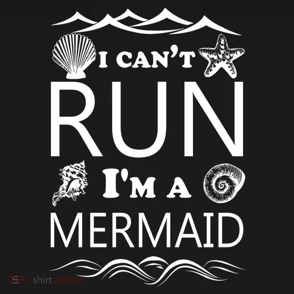 I Can't Run I'm A Mermaid Tote Bag