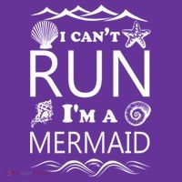 I Can't Run I'm A Mermaid Sweatshirt thumb 3