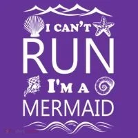 I Can't Run I'm A Mermaid Baby Bodysuit thumb 2