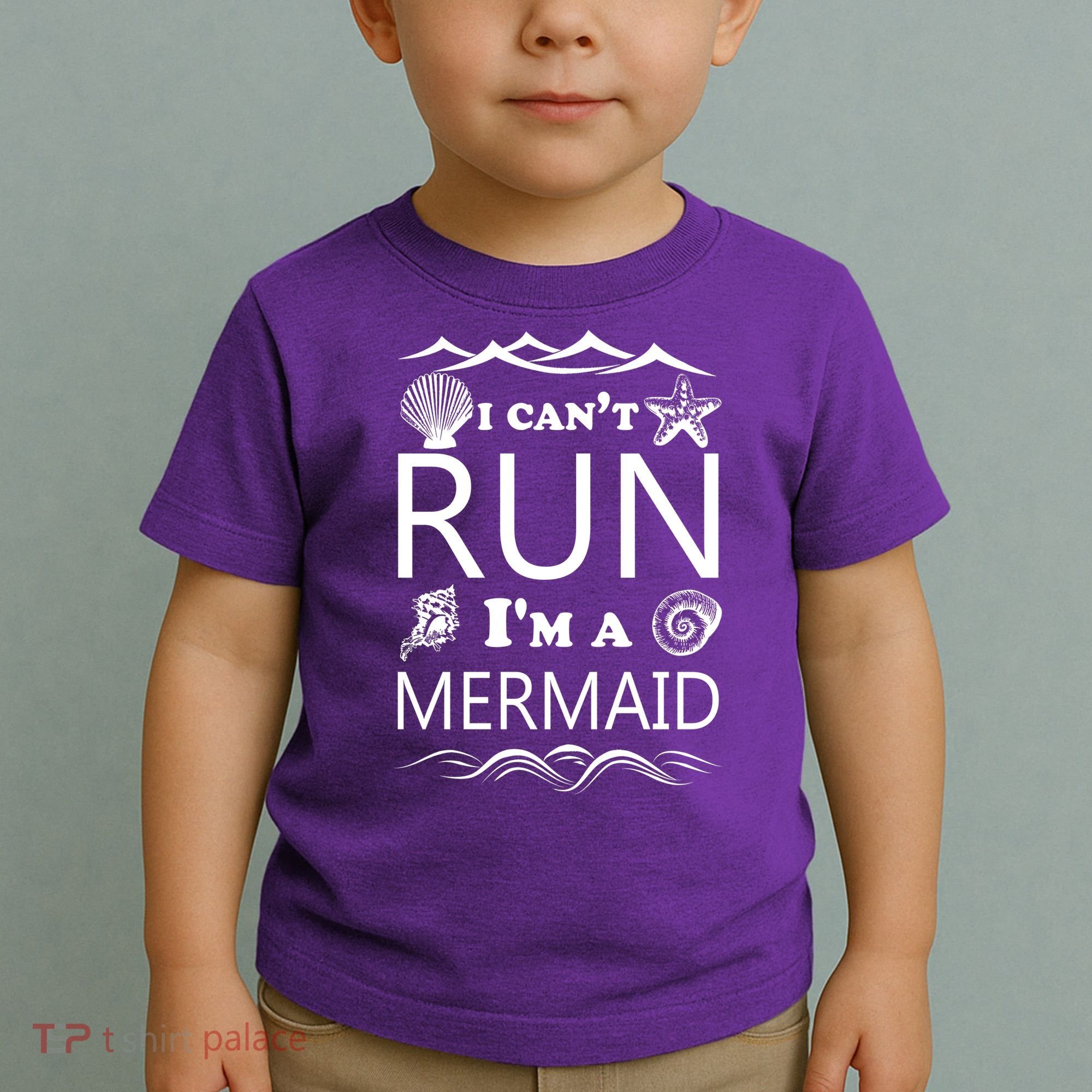 I Can't Run I'm A Mermaid Toddler T-Shirt