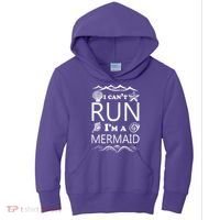 I Can't Run I'm A Mermaid Kids Hoodie thumb 0