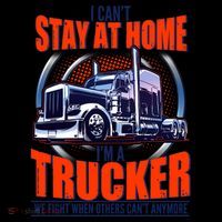 I Can't Stay At Home I'm A Trucker Coffee Mug thumb 5