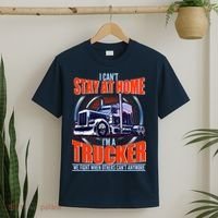 I Can't Stay At Home I'm A Trucker T-Shirt thumb 2