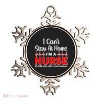 I Can't Stay Home I'm A Nurse Support Frontline Ornament thumb 0