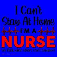 I Can't Stay Home I'm A Nurse Support Frontline Coffee Mug thumb 5