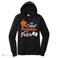 I Care For the Cutest Pumpkins In The Patch Halloween Nurse Women's Hoodie thumb 0
