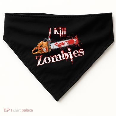 I Chainsaw Zombies USA-Made Doggie Bandana