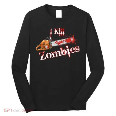I Chainsaw Zombies Long Sleeve Shirt