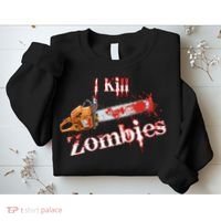 I Chainsaw Zombies Sweatshirt thumb 2