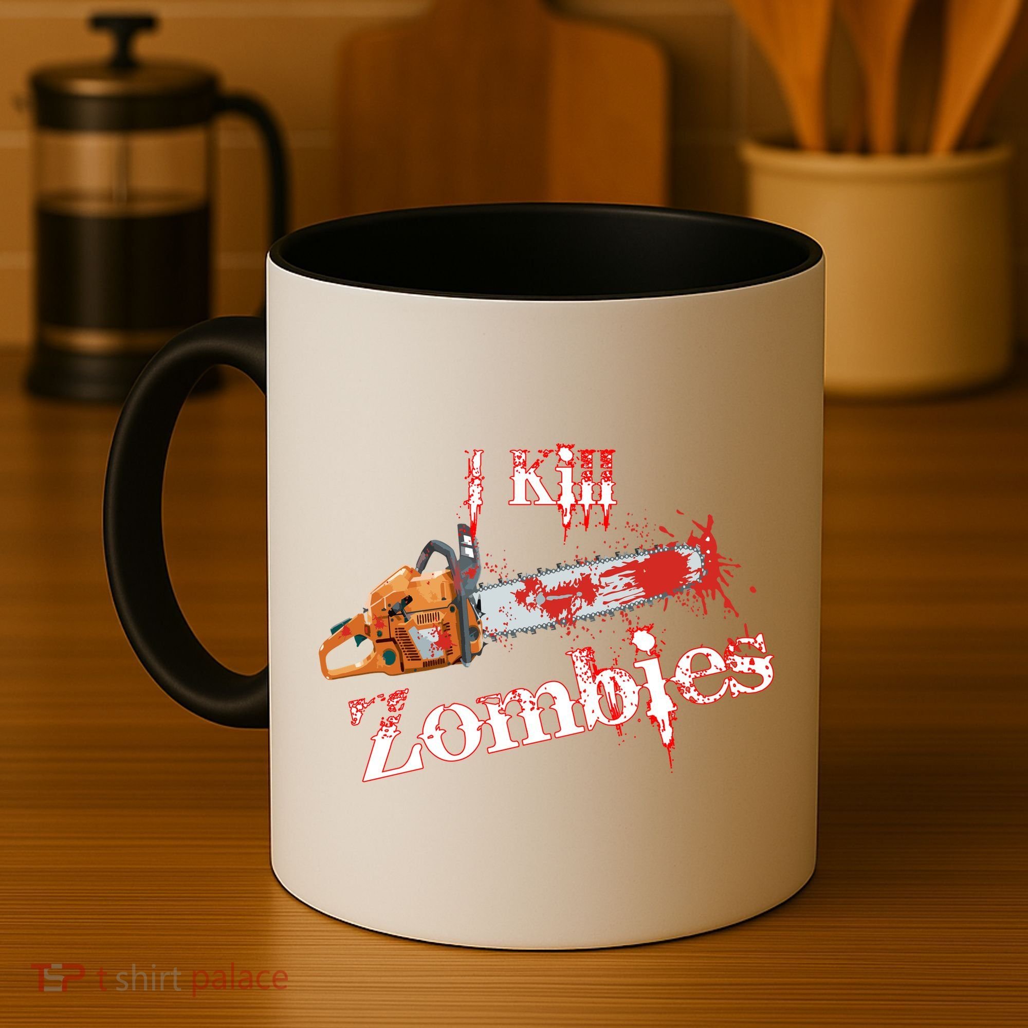 I Chainsaw Zombies Coffee Mug