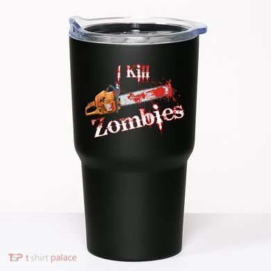 I Chainsaw Zombies Tumbler