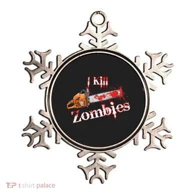 I Chainsaw Zombies Ornament