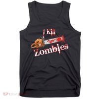 I Chainsaw Zombies Tank Top thumb 0