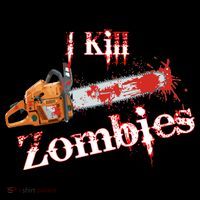 I Chainsaw Zombies Kids Long Sleeve Shirt thumb 2