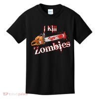 I Chainsaw Zombies Kids T-Shirt thumb 0