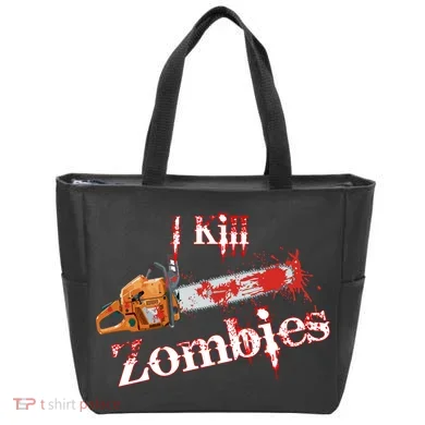 I Chainsaw Zombies Tote Bag