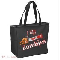 I Chainsaw Zombies Tote Bag thumb 2