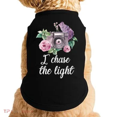 I Chase the Light Camera Doggie Tank