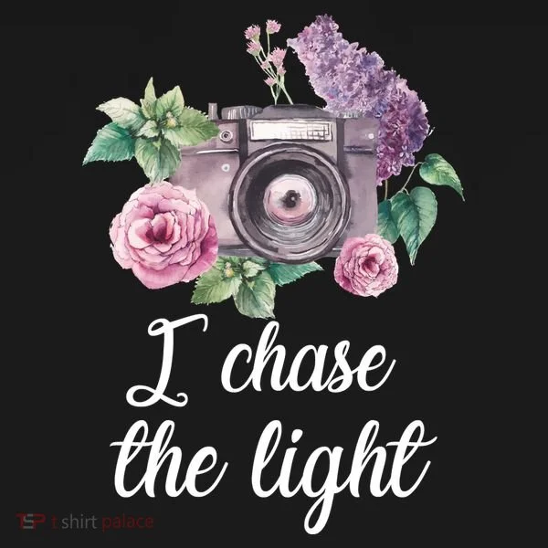 I Chase the Light Camera Doggie Tank
