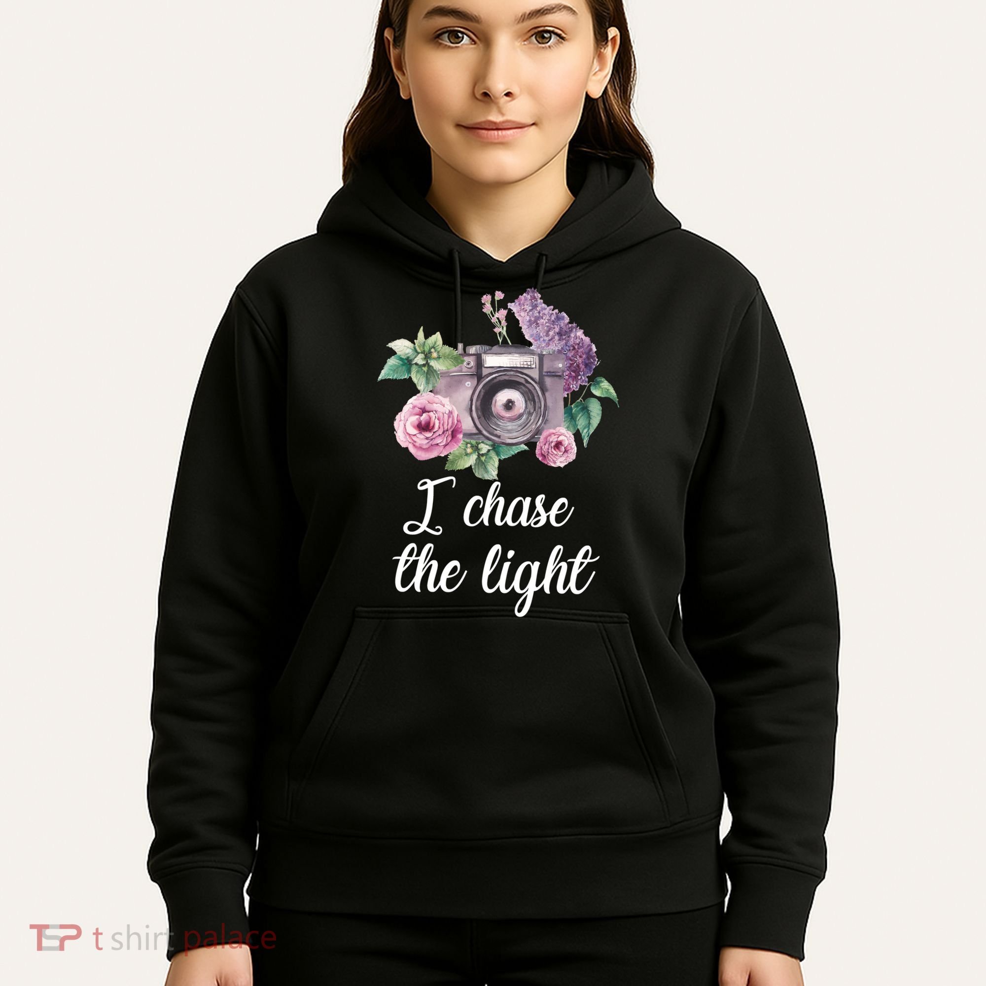 I Chase the Light Camera Hoodie