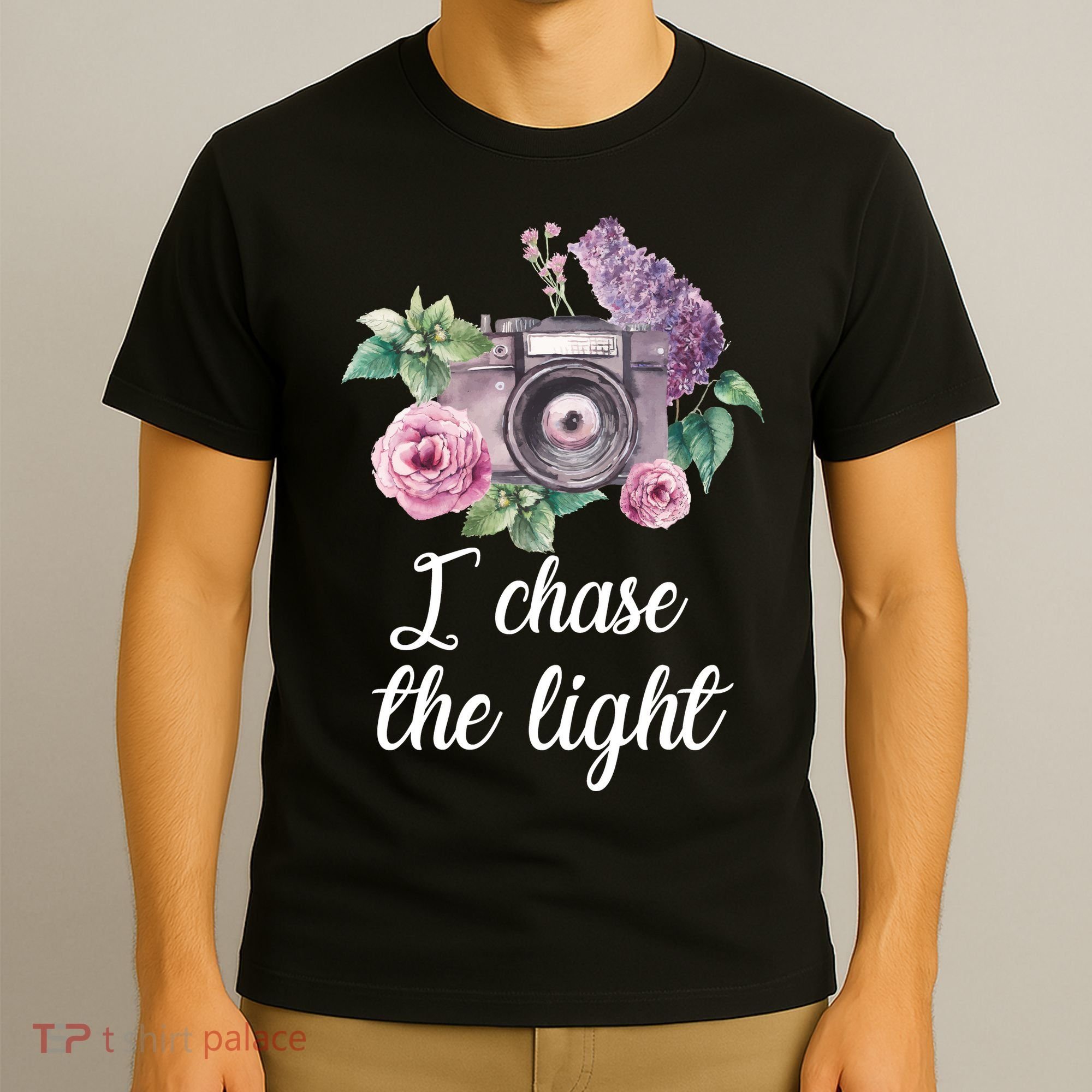 I Chase the Light Camera T-Shirt