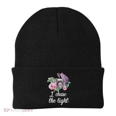 I Chase the Light Camera Beanie