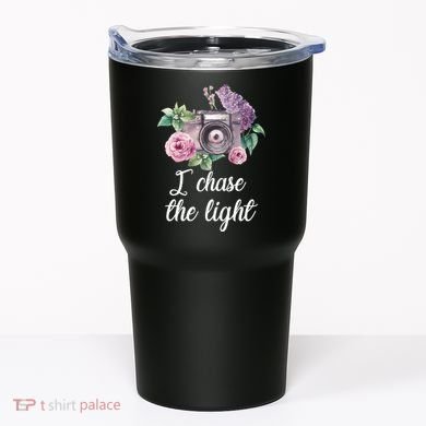 I Chase the Light Camera Tumbler
