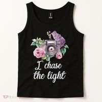 I Chase the Light Camera Tank Top thumb 2