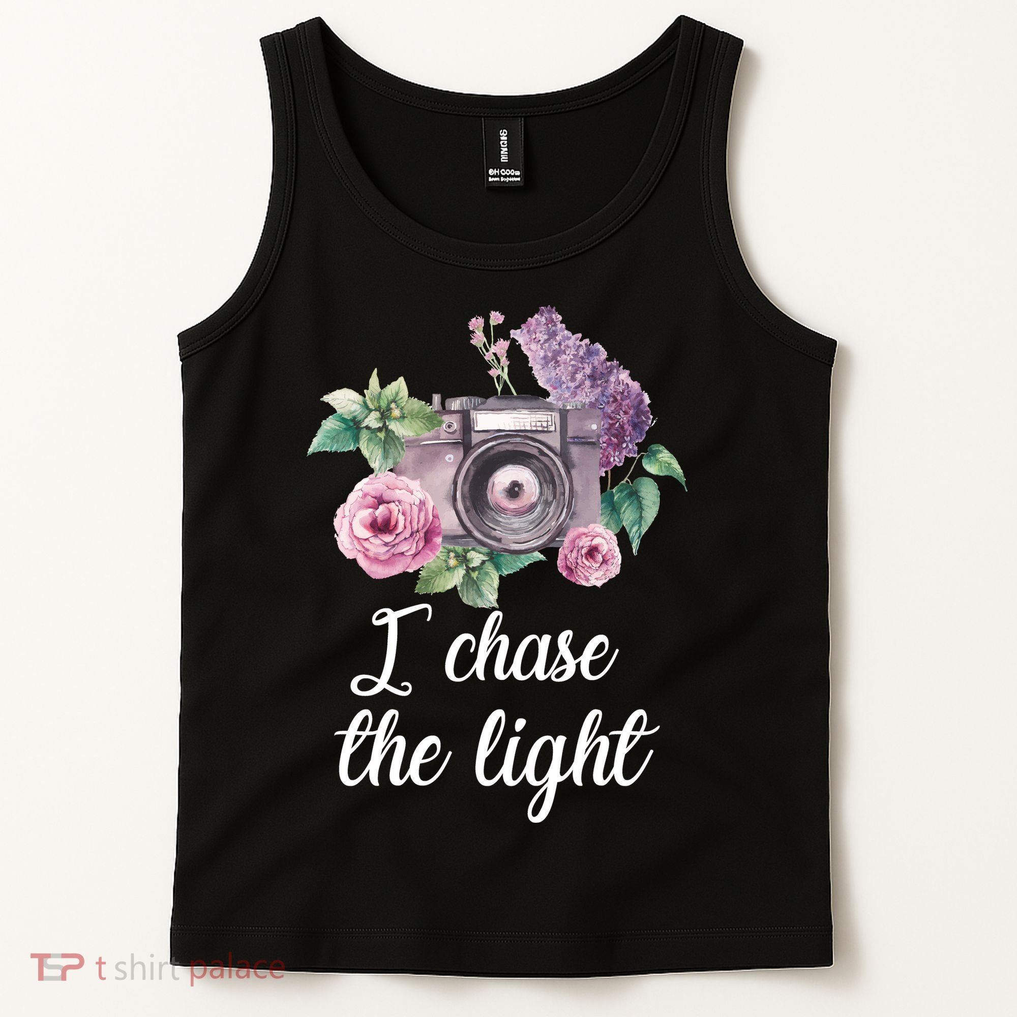 I Chase the Light Camera Tank Top