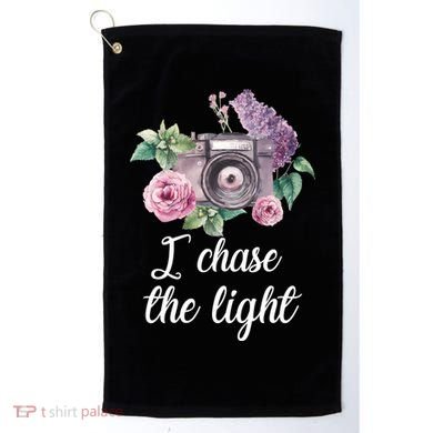 I Chase the Light Camera Golf Towel