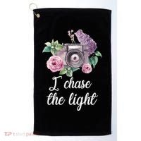 I Chase the Light Camera Golf Towel thumb 0