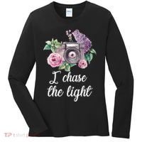 I Chase the Light Camera Women's Long Sleeve Shirt thumb 0