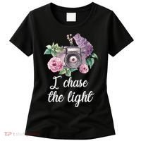 I Chase the Light Camera Women's T-Shirt thumb 0