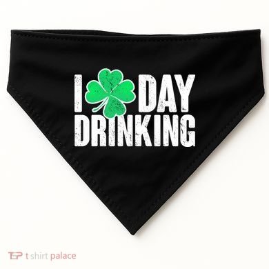 I Clover Day Drinking  USA-Made Doggie Bandana