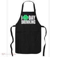 I Clover Day Drinking  Apron thumb 0