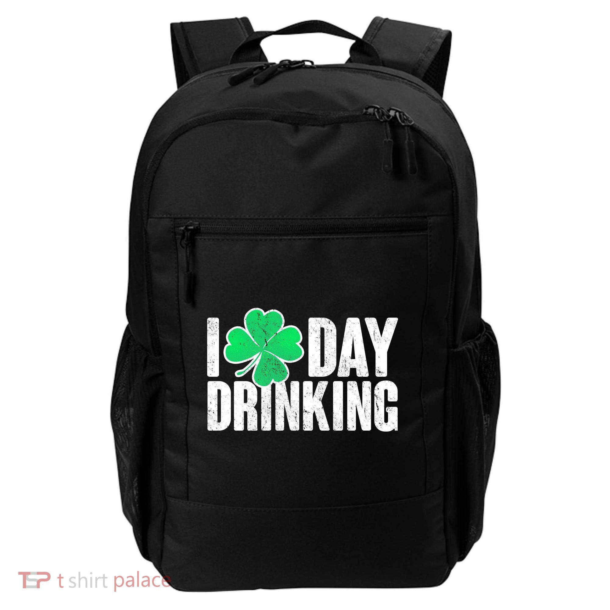 I Clover Day Drinking  Backpack