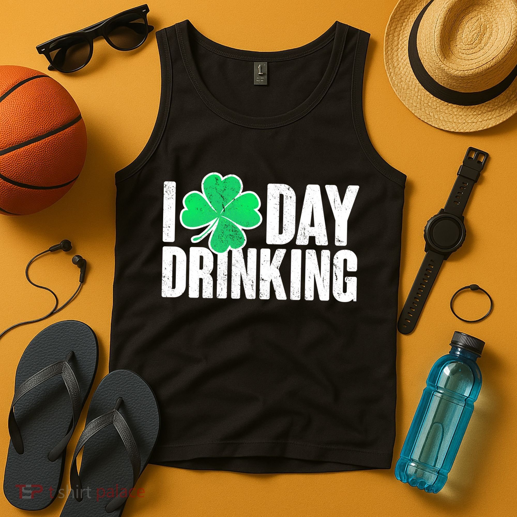 I Clover Day Drinking  Tank Top