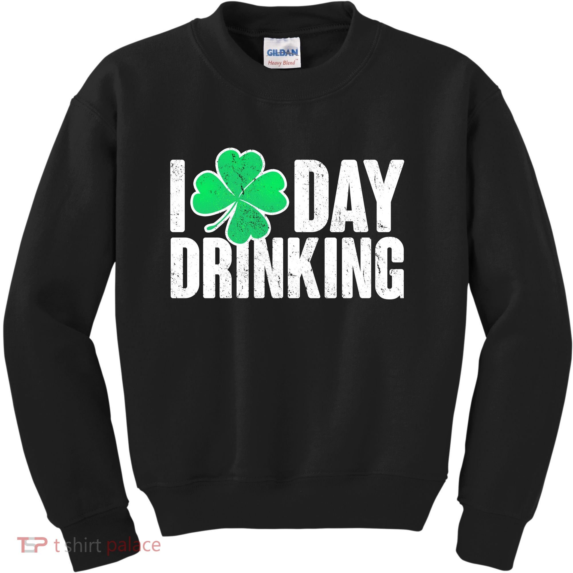 I Clover Day Drinking  Kids Sweatshirt