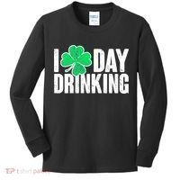 I Clover Day Drinking  Kids Long Sleeve Shirt thumb 0