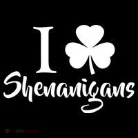 I Clover Shenanigans Irish Shamrock Bucket Hat thumb 4