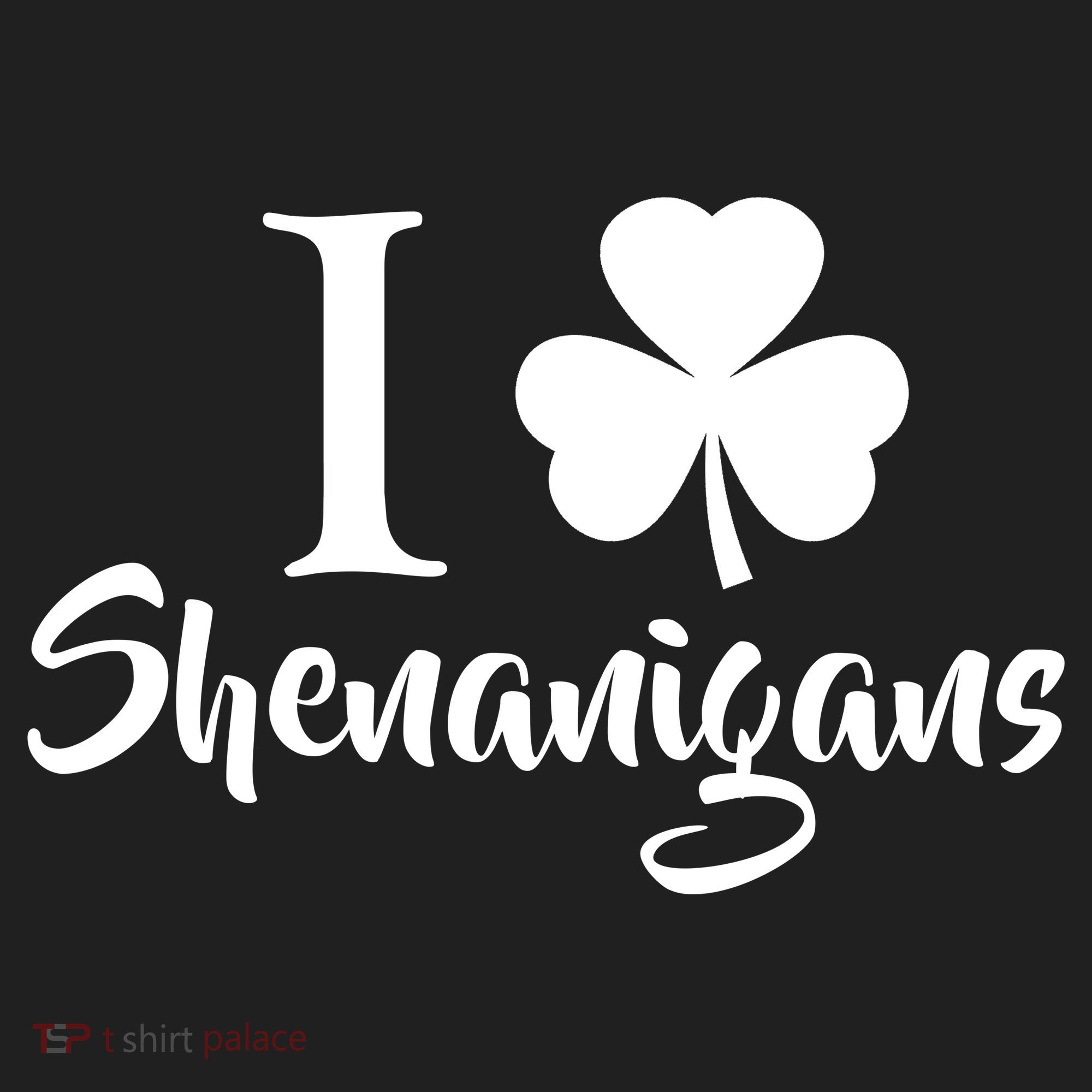 I Clover Shenanigans Irish Shamrock Beanie