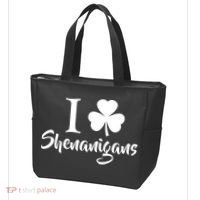 I Clover Shenanigans Irish Shamrock Tote Bag thumb 3