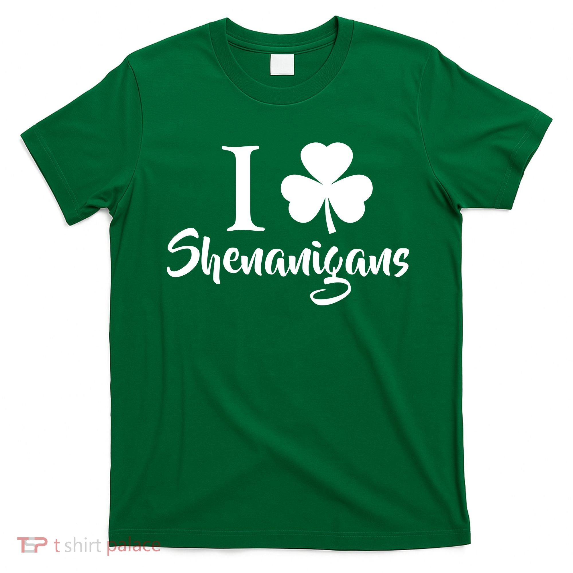 I Clover Shenanigans Irish Shamrock T-Shirt